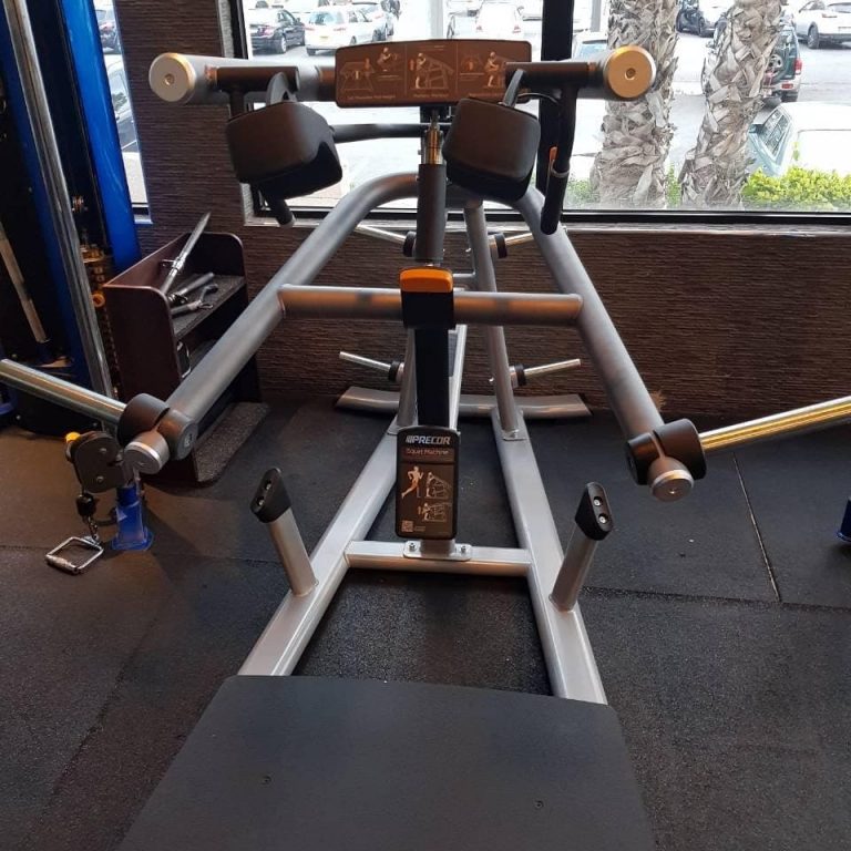 New equipment PRECOR squat machine. Anaplasis Gym Fitness Center